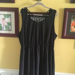 Wrinkle-Proof High-Low Dress